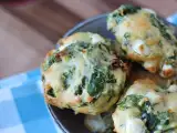 Recipe Savory cookies with feta, sun-dried tomatoes, and spinach