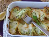 Recipe Conchiglioni stuffed with ricotta, zucchini and lemon: creamy and baked au gratin
