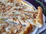 Recipe Pear, gorgonzola, and walnut tart