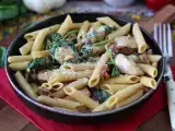 Recipe Marry me chicken pasta: creamy pasta with chicken, sun-dried tomatoes, and parmesan