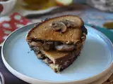 Recipe Mushroom and grated cheese grilled cheese