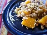 Recipe Caramelized onion butternut squash roast with chestnuts