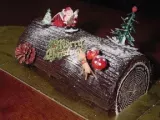 Recipe yule log cake for christmas or new year's eve