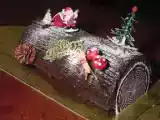 Recipe yule log cake for christmas or new year's eve