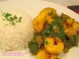 Recipe Grilled curcuma jumbo shrimps