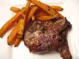 Recipe Braised pork chops in sweet apple mustard