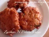 Recipe Zucchini n potato vadai