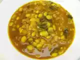 Recipe Mochai payaru sambar ( indian beans sambar)