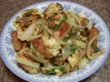 Recipe Fried rice cakes with eggs (banh bot chien)