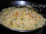 Recipe Tomato egg fried rice, egg dhal curry & an evening snack..!!