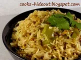 Recipe Sprouted matki pulao (moth beans pilaf)