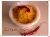Recipe Spicy coconut powder alias kobbari karam