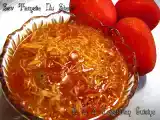 Recipe Jain sev tameta nu shaak ( sev tomato curry)