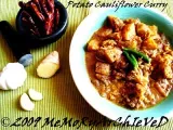 Recipe Potato cauliflower curry