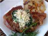 Recipe Tyler Florence's Rib Eye Dinner & Caramelized Onion Potato Tart