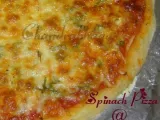 Recipe Spinach pizza