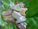 Recipe Shrimp & mango salad lettuce wraps