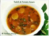 Recipe Radish and tomato rasam....my style