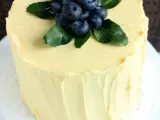 Recipe Marbled lemon blueberry butter cake