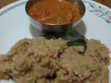 Recipe Rava pongal with thakkali kuzhambu/sooji pongal with tomato gravy