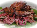 Recipe Chicken liver salad, 