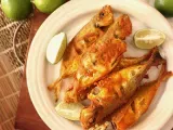 Recipe Crispy fried fish with sambal and a green mango salad