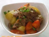 Recipe Stewed beef with vegetables