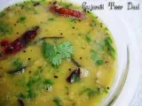 Recipe Gujarati toor dal (split pigeon peas soup)