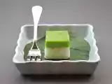 Recipe Kuih serimuka-glutinous rice with pandan custard layer