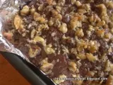 Recipe Whole wheat pineapple brownies with a nutty crust