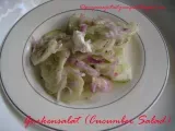 Recipe Gurkensalat(german cucumber salad) & tomatensalat (german tomato salad)