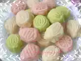 Recipe Khanom sam pan nee (mixed flour and coconut cream)