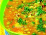 Recipe Karaishutir ghugni (chickpea curry)