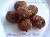 Recipe Horsegram/kollu masala vadai & some awards