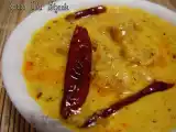 Recipe Gatta nu shaak / kadhi (gram-flour dumplings in yogurt sauce)