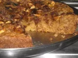 Recipe Eggless apple vanilla cake with apple crumble topping
