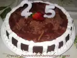Recipe Chocolate cake with strawberry filling