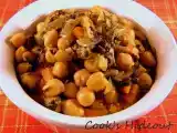 Recipe Green chole with coconut milk