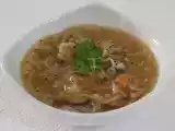 Recipe Chicken and bamboo pith (thick) soup