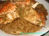 Recipe Alimasag con sotanghon (sea crab with glass noodles)