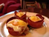 Recipe Bacon, egg, cheese, and toast cups