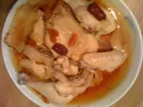 Recipe Steamed herbal chicken