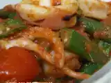 Recipe Sambal okra and squid