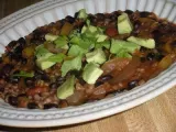 Recipe Zesty oat groats-black bean chili
