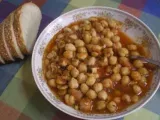 Recipe Revithia giahni sti gastra (greek chickpea stew)