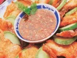 Recipe Fried fish fillet with spring onion and chilli sauce