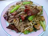 Recipe Fried meehoon / bee hoon singapore style