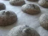 Recipe Roasted black sesame macarons