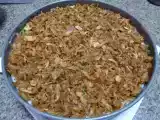 Recipe Steamed rice cake with dried scallops (banh duc man)