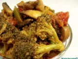 Recipe Broccoli and mushroom curry